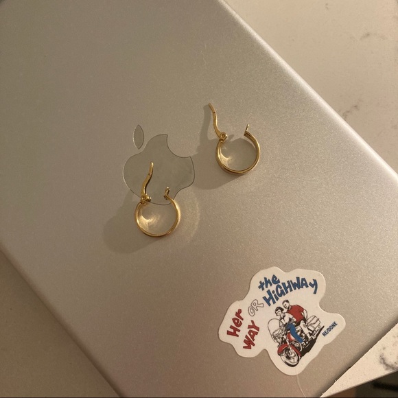 Gold Hoops - Picture 6 of 14